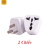 Phích cắm điện đổi giắc 3 chấu EU, USA, Châu Á sang AUS – Giá ưu đãi 35.000đ 10