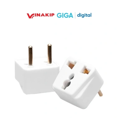 Phích cắm điện Vinakip chuyển đổi ổ 3 sang 2 - Giá chỉ 10.000đ, tiết kiệm ngay 3 Phích cắm điện Vinakip chuyển đổi ổ 3 sang 2 - Giá chỉ 10.000đ, tiết kiệm ngay 3