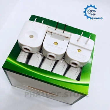 Phích cắm điện xoay chân dẹt 90 độ 10A 250V - Dễ lắp, xoay linh hoạt, chỉ 15.000₫