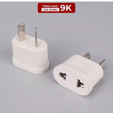 Phích Cắm Đổi Chân Dẹt Sang Tròn - Nhỏ Gọn, Tiện Dụng, Giá 25.800 VND 9 Phích Cắm Đổi Chân Dẹt Sang Tròn - Nhỏ Gọn, Tiện Dụng, Giá 25.800 VND 9