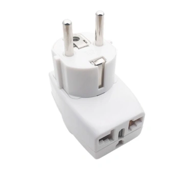 Phích Cắm Du Lịch WDS-9 chuyển đổi Ổ Hàn, Đức, EU sang 2 chân VN, chia 3 giá 65k