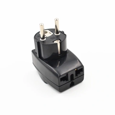 Phích Cắm Du Lịch WDS-9 chuyển đổi Ổ Hàn, Đức, EU sang 2 chân VN, chia 3 giá 65k
