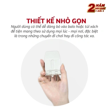 Phích Cắm Gật Gù Taky 3 Ổ Cắm Xoay 180° Dành cho Không Gian Hẹp, An Toàn, Tiện Dụng - Giá Ưu Đãi 69.000₫ 9