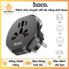 Phích Cắm Hoco AC6 EU - Ổ Cắm Du Lịch Quốc Tế Nhỏ Gọn Tiện Lợi Giá 102.000 VND