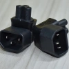 Phích Cắm IEC 320 C14 sang C5 90 độ chuyển đổi bông mai, giá ưu đãi 39.000đ