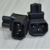 Phích Cắm IEC 320 C14 sang C5 90 độ chuyển đổi bông mai, giá ưu đãi 39.000đ 4