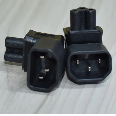 Phích Cắm IEC 320 C14 sang C5 90 độ chuyển đổi bông mai, giá ưu đãi 39.000đ 4