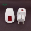 Phích cắm nguồn EU sạc lại, Switch 250V 10A - Bộ chuyển đổi, đầu nối thụ 3