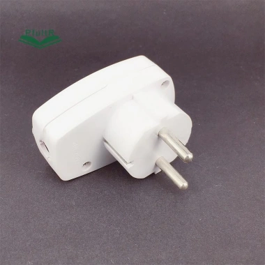 Phích cắm nguồn EU sạc lại, Switch 250V 10A - Bộ chuyển đổi, đầu nối thụ