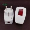 Phích cắm nguồn EU sạc lại, Switch 250V 10A - Bộ chuyển đổi, đầu nối thụ 5