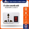 Phích cắm TOSHINO CO6S-A - Chuyển 3 chấu sang 2 chấu, chống cháy, giá 45.800₫