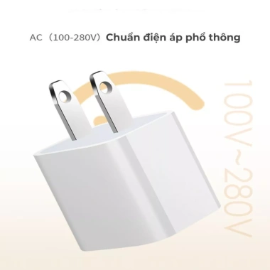 Phích Cắm USB An Toàn cho Đèn LED và Điện Thoại - Giá chỉ 12.000đ