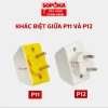 Phích chia điện 1 ra 3 Sopoka kiểu F Schuko - Ổ chia Hàn Quốc P12, giá 34.899₫ 5
