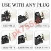 Phích chuyển 2-3 chân sang 3 chấu dẹt du lịch Úc-Trung Quốc-NZ - Giá chỉ 40.920đ 4