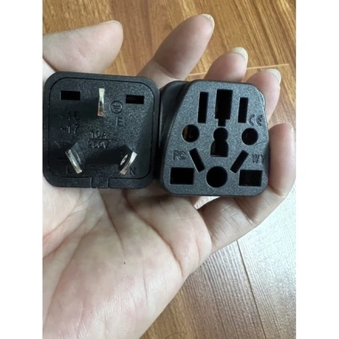 Phích chuyển đổi 3 chân chéo Úc, Trung Quốc - Hàng cao cấp, giá chỉ 49.000₫, giảm từ 63.700₫ Phích chuyển đổi 3 chân chéo Úc, Trung Quốc - Hàng cao cấp, giá chỉ 49.000₫, giảm từ 63.700₫