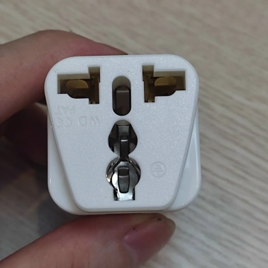 Phích chuyển đôi Đức Pháp Hàn Nga - Đầu cắm 2,3 chân công suất lớn, giá 39.000 VND 5
