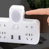 Phích chuyển đổi sạc thông minh 2 chân, 2 cổng USB, đèn LED, công tắc đa năng, giá chỉ 137.000đ, giảm giá mạnh 4