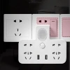 Phích chuyển đổi sạc thông minh 2 chân, 2 cổng USB, đèn LED, công tắc đa năng, giá chỉ 137.000đ, giảm giá mạnh 7
