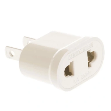 Phích Chuyển TakyHome 8.601 Đổi Chân Tròn Sang Chân Dẹt, Đầu Chuyển Nhỏ Gọn Chuẩn US JP - 25.000₫