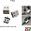 Phích ổ cắm chia 3 ngả Takyhome - Thiết kế nhỏ gọn, chia 1 ổ thành 3, không mất diện tích - Giá chỉ 75.900đ 2