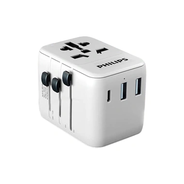 Philips Bộ Chuyển Đổi Du Lịch 15W – Tiêu Chuẩn Anh, Châu Âu, Nhật Bản, Hồng Kông, 618.200 VND