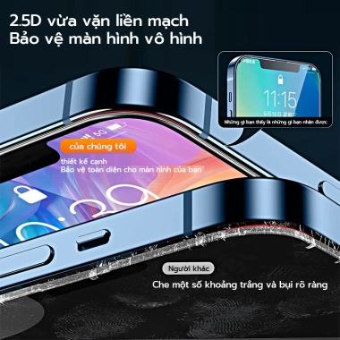 Phim bảo mật HD iPhone 11-17 Pro Max - Giá đỡ gắn thông minh, chỉ 64.800₫ 5 Phim bảo mật HD iPhone 11-17 Pro Max - Giá đỡ gắn thông minh, chỉ 64.800₫ 5