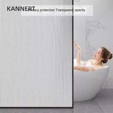 Phim cửa sổ KANNERT sọc trang trí - Bảo mật, che nắng, chống UV, tự dính - 66.660₫