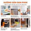 Phim Dán Vân Gỗ Dày Dặn Loại 1 Bám Chắc Dán Cửa Kệ Có Thể Sấy Nhiệt PVG-10 20k 9