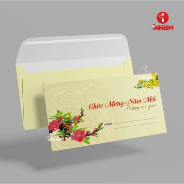 Phong bì Tết 11x19cm có băng keo, in hoàn thiện, đóng gói sẵn, giá ưu đãi 50.000 5 Phong bì Tết 11x19cm có băng keo, in hoàn thiện, đóng gói sẵn, giá ưu đãi 50.000 5