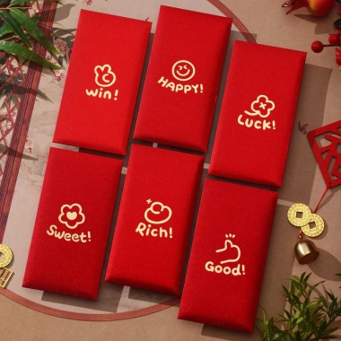 Phong Bì Tiền 2.026 Năm Ngựa Gói Đỏ - Angpao Tết Nguyên Đán, CNY, Sinh Nhật