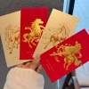 Phong bì tiền Ngựa 2.026 Đỏ sang trọng, in logo công ty, tùy chỉnh Angpao Hongbao Fu Vàng - Giá 99.540₫ 8