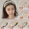 Phong Cách Hàn Quốc Đơn Giản Trắng Đầu Nữ Băng Đô 2.025 - Gói Rửa Mặt và Tóc, Vành Rộng, Giá 20.000 2