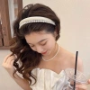 Phong Cách Hàn Quốc Đơn Giản Trắng Đầu Nữ Băng Đô 2.025 - Gói Rửa Mặt và Tóc, Vành Rộng, Giá 20.000 5