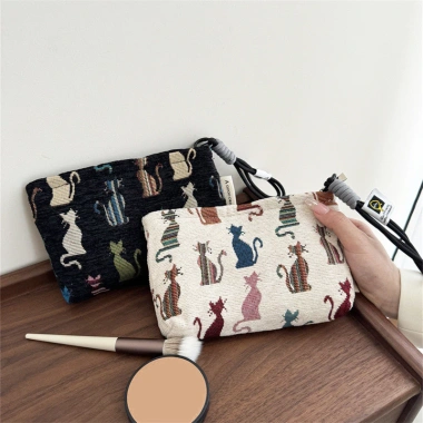 Phong Cách Mới Chenille - Túi Đựng Mỹ Phẩm, Điện Thoại, Kính Mát, Hộ Chiếu Đa Năng Giá 127k 2