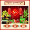 Phông nền chụp ảnh Tết 2.026 - Tranh vải treo tường trang trí, giá chỉ 99.000đ (124.740đ) 10