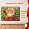 Phông nền Tết Bính Ngọ 2.026 tranh vải treo tường, backdrop sự kiện Chúc Mừng Năm Mới - Giá ưu đãi 149.000₫ 6