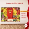 Phông nền Tết Bính Ngọ 2.026 tranh vải treo tường, backdrop sự kiện Chúc Mừng Năm Mới - Giá ưu đãi 149.000₫ 9