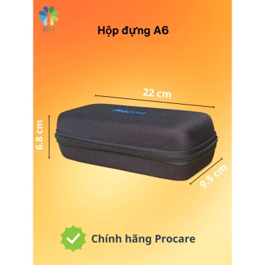 Phụ kiện máy tăm nước du lịch Procare A6: Đế sạc, đầu tăm, bình nước, hộp đựng Giá 25.000₫
