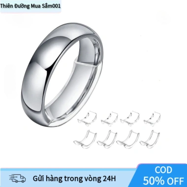Phụ Kiện Nhẫn Thông Minh Điều Chỉnh Size - Bộ 8 Đệm Silicon Mềm Giá 9.900 VND