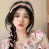 Phụ Kiện Tóc Băng Đô Cài Tóc Bện Đầu Ruy Băng Ngọc Trai Hàn Quốc Nữ 9.000đ 10