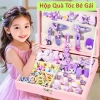 Phụ kiện tóc Kuromi: Hộp cặp tóc bé gái mẫu, kèm túi xách dễ thương, giá 60.000đ