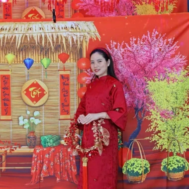 Phụ kiện trang trí Tết 2.026 Bính Ngọ - Phông nền, tranh vải decor cho trường, quán cà phê - Giảm 22%