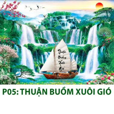 Phụ kiện trang trí Tết Nguyên Đán 2.026 - Phông nền Sum Vầy, An Khang Thịnh Vượng