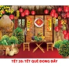 Phụ kiện trang trí Tết Nguyên Đán 2.026 - Phông nền Sum Vầy, An Khang Thịnh Vượng 7