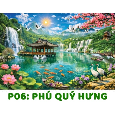 Phụ kiện trang trí Tết Nguyên Đán 2.026 - Phông nền Sum Vầy, An Khang Thịnh Vượng