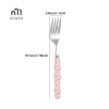 Phuộc Tay Cầm Ngọc Trai Inox Đa Năng Dùng Cho Bít Tết, Salad, Pasta - Tiện Ích Nhà Bếp 5