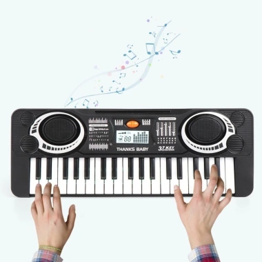 Piano điện tử 37 phím cho trẻ em - Đồ chơi học nhạc giá rẻ, phù hợp người mới tập 4