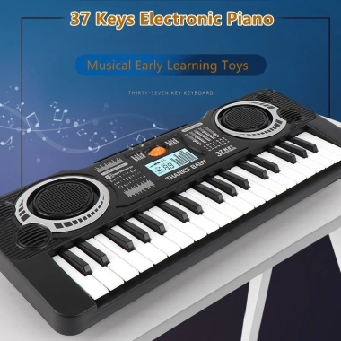 Piano điện tử 37 phím cho trẻ em - Đồ chơi học nhạc giá rẻ, phù hợp người mới tập 7