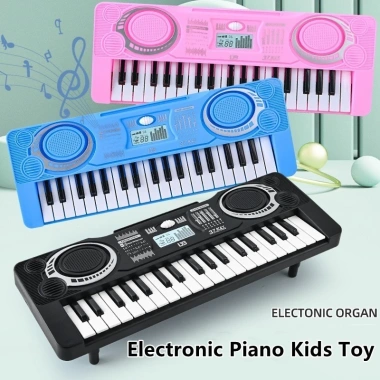 Piano điện tử 37 phím cho trẻ em - Đồ chơi học nhạc giá rẻ, phù hợp người mới tập 8