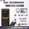 Pin 30.000mAh Sạc Nhanh LED Hiển Thị – An Toàn, Nhiều Thiết Bị, Giá 379.000₫ 10